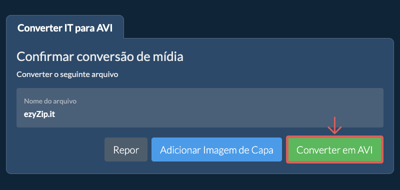 Converter em AVI