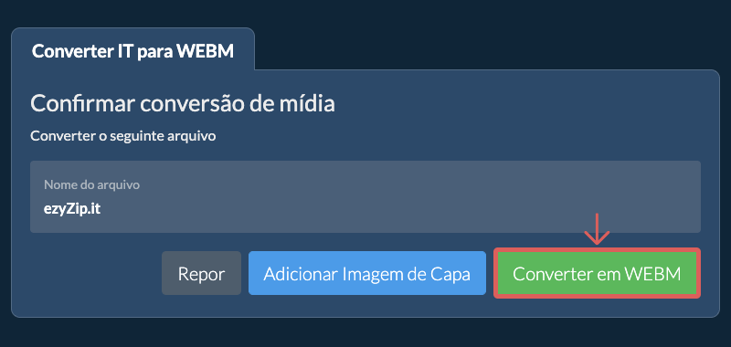 Converter em WEBM Converter em WEBM