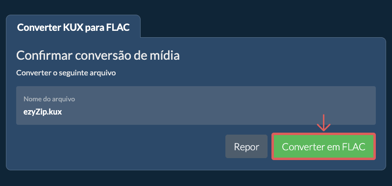 Converter em FLAC Converter em FLAC