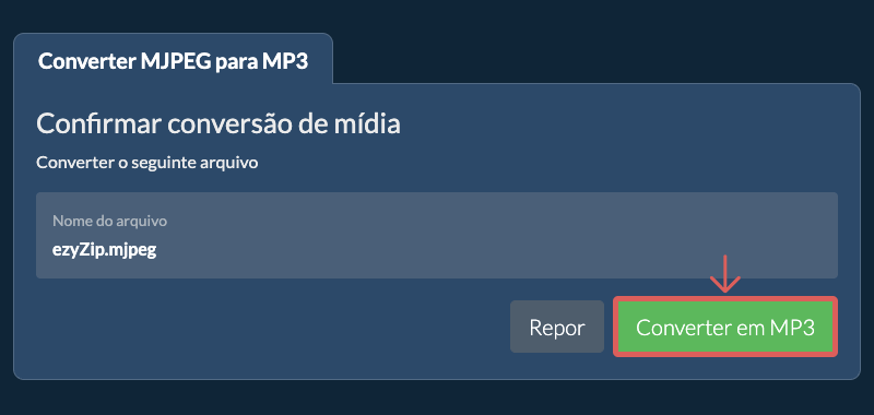 Converter em MP3