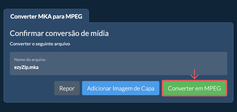 Converter em MPEG