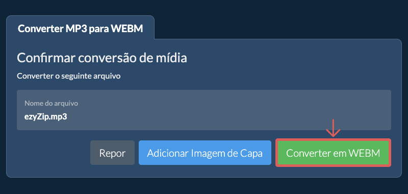 Converter em WEBM Converter em WEBM
