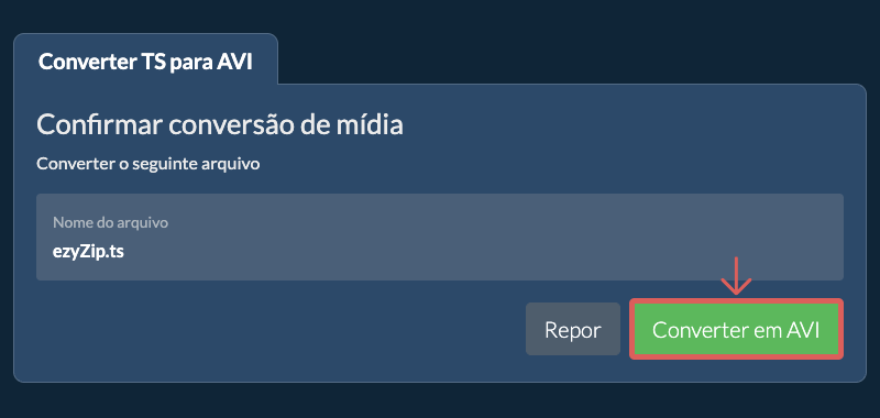 Converter em AVI Converter em AVI