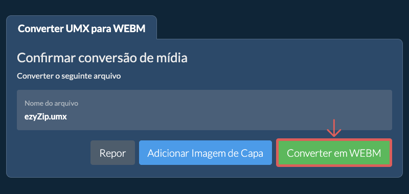 Converter em WEBM Converter em WEBM