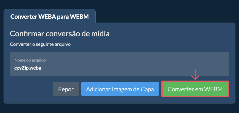 Converter em WEBM Converter em WEBM