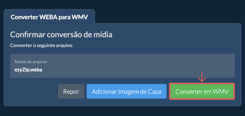 Converter em WMV Converter em WMV
