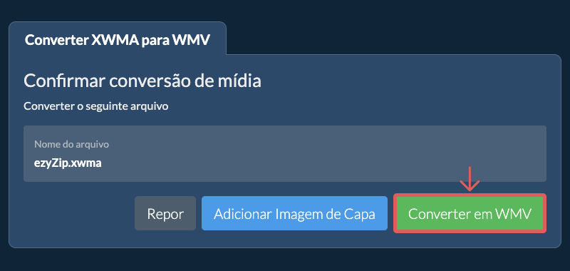 Converter em WMV Converter em WMV