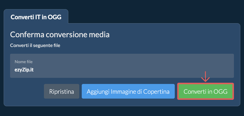 Converti in OGG Converti in OGG