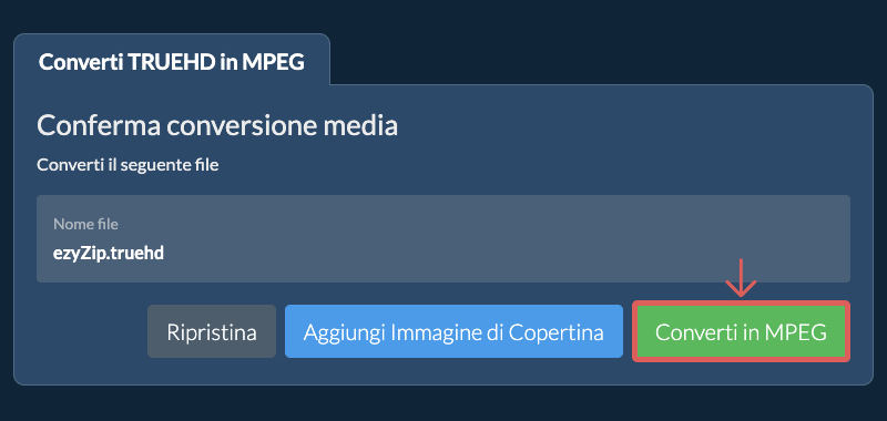 Converti in MPEG