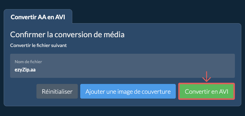 Convertir en AVI