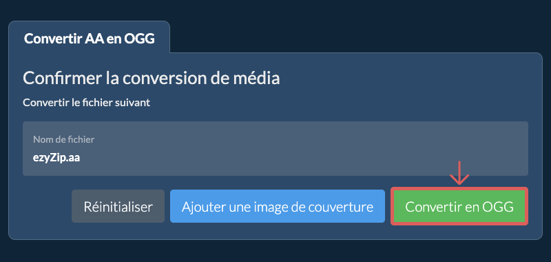 Convertir en OGG Convertir en OGG