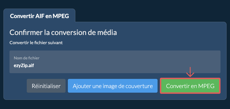 Convertir en MPEG
