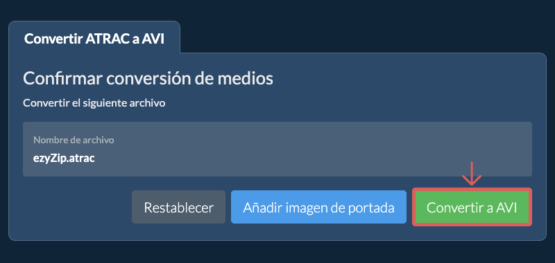 Convertir a AVI