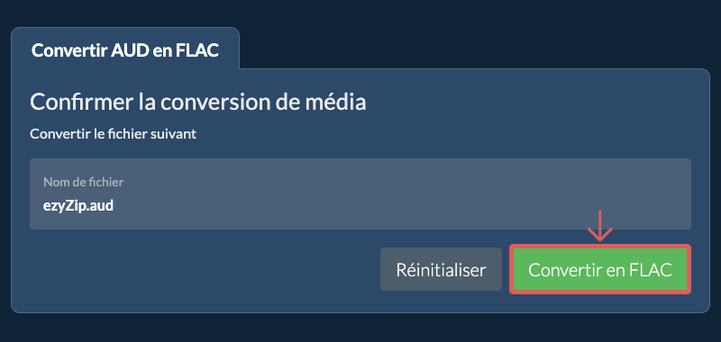 Convertir en FLAC
