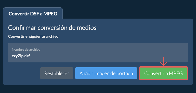 Convertir a MPEG