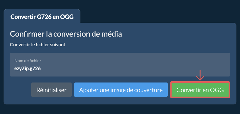 Convertir en OGG Convertir en OGG
