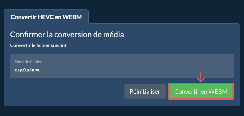 Convertir en WEBM