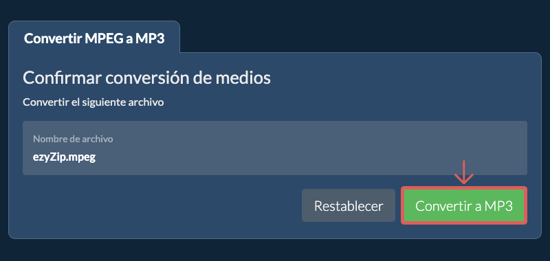 Convertir a MP3