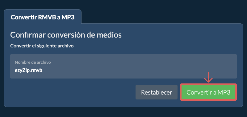 Convertir a MP3 Convertir a MP3