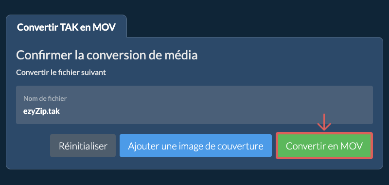 Convertir en MOV