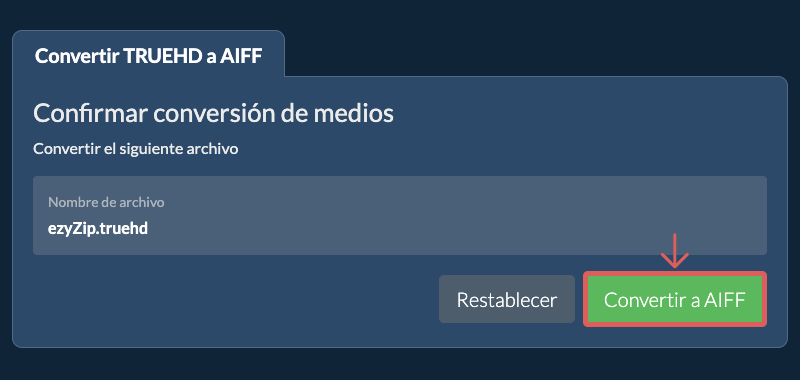 Convertir a AIFF