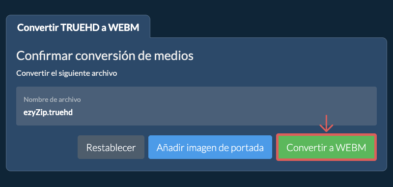 Convertir a WEBM Convertir a WEBM