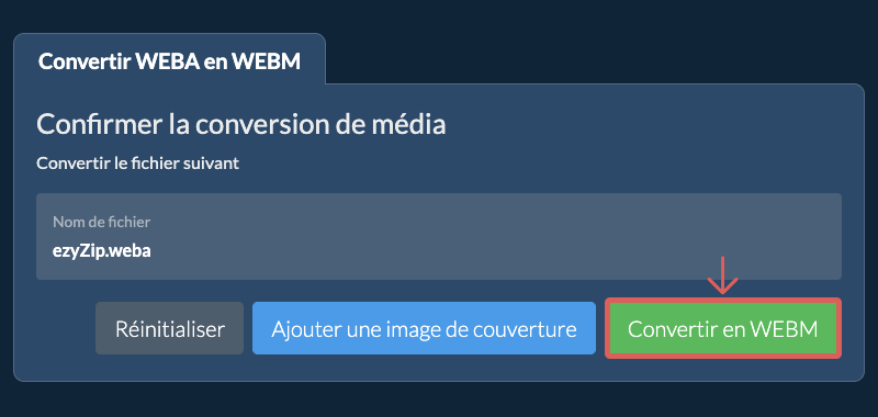 Convertir en WEBM
