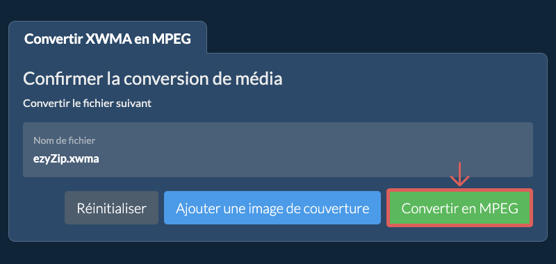 Convertir en MPEG Convertir en MPEG