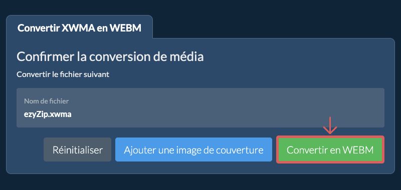 Convertir en WEBM
