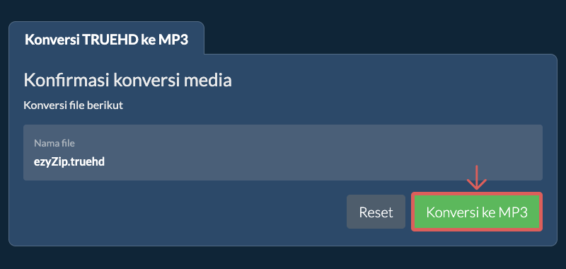 Konversi ke MP3 Konversi ke MP3