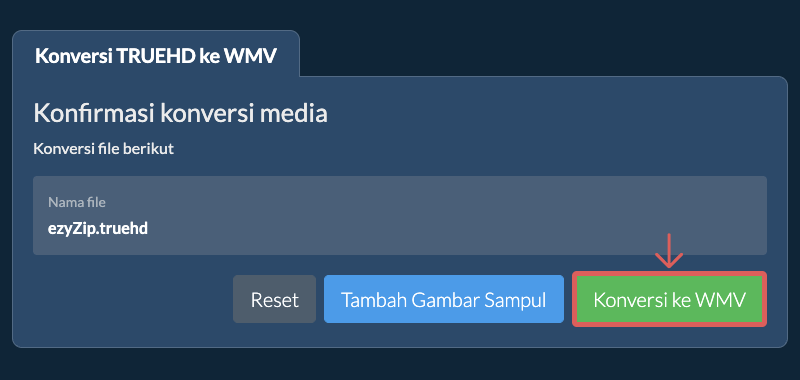 Konversi ke WMV Konversi ke WMV