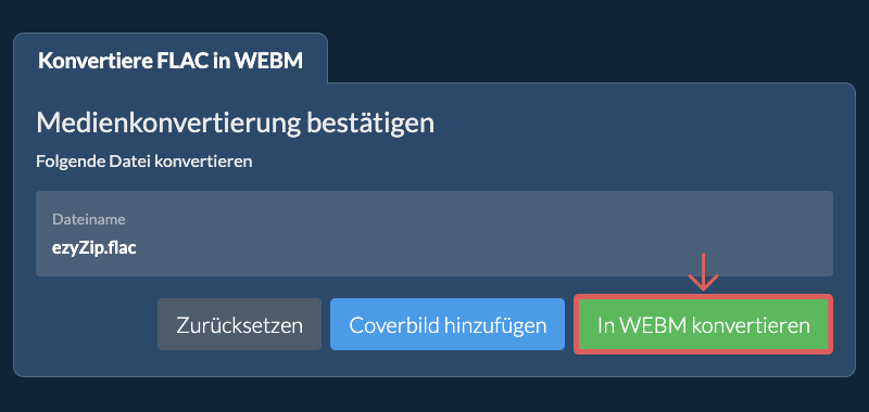 In WEBM konvertieren In WEBM konvertieren
