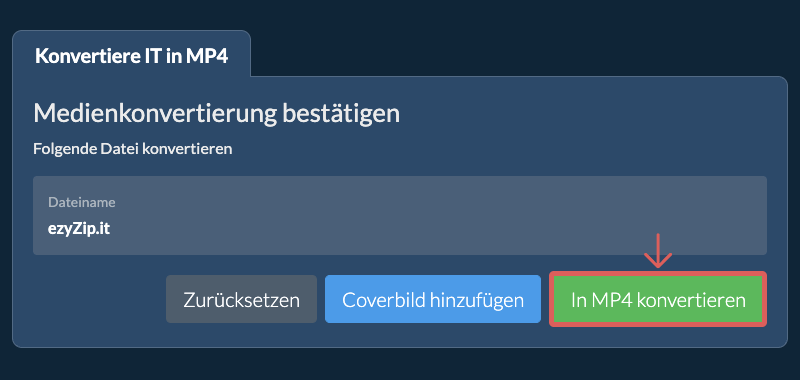 In MP4 konvertieren In MP4 konvertieren
