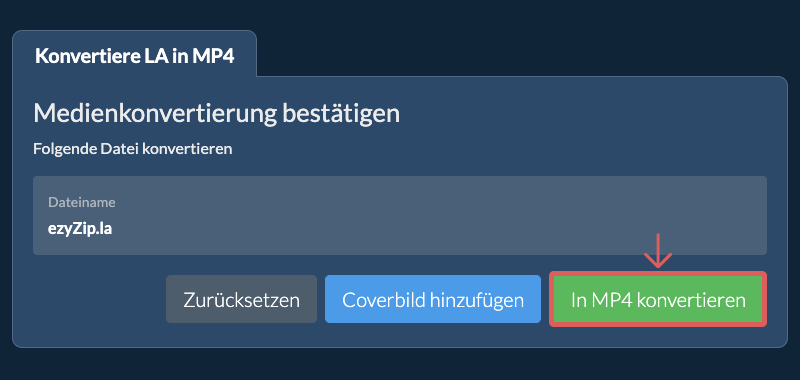 In MP4 konvertieren In MP4 konvertieren
