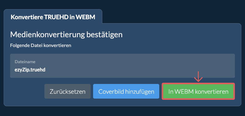 In WEBM konvertieren In WEBM konvertieren