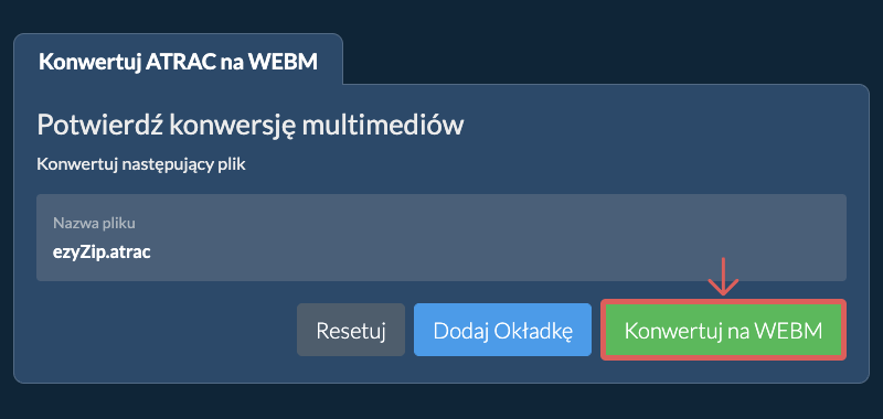 Konwertuj na WEBM Konwertuj na WEBM