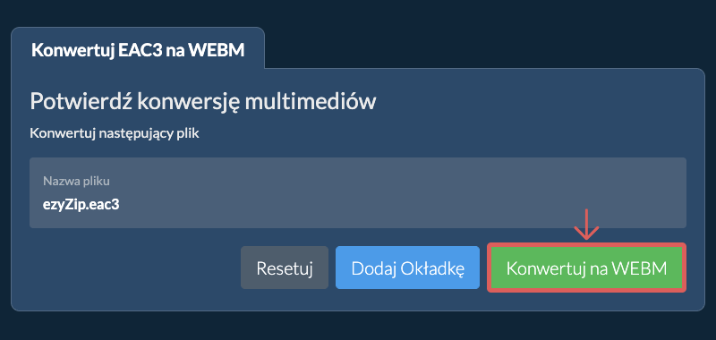 Konwertuj na WEBM Konwertuj na WEBM
