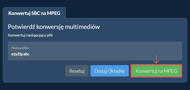 Konwertuj na MPEG Konwertuj na MPEG