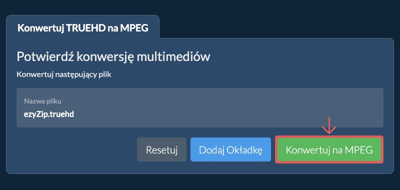 Konwertuj na MPEG