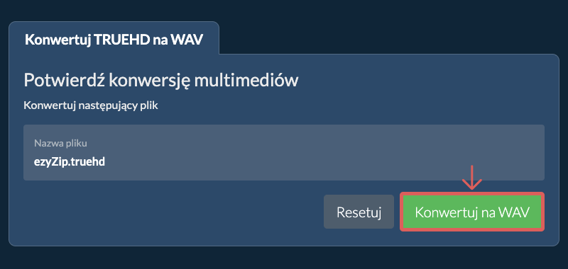 Konwertuj na WAV Konwertuj na WAV