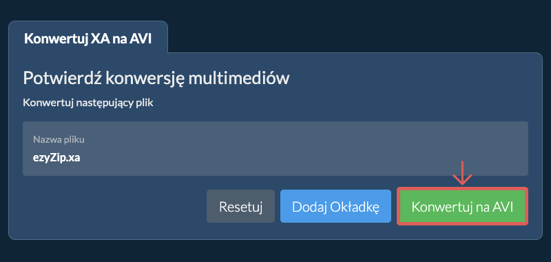 Konwertuj na AVI Konwertuj na AVI
