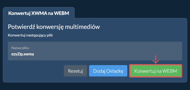 Konwertuj na WEBM Konwertuj na WEBM