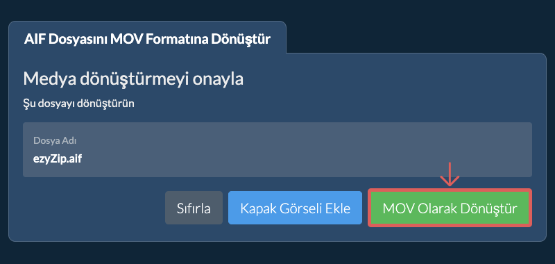 MOV Olarak Dönüştür MOV Olarak Dönüştür
