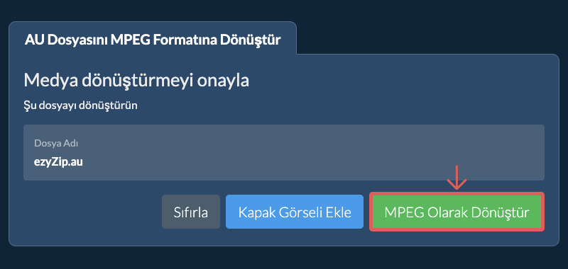 MPEG Olarak Dönüştür MPEG Olarak Dönüştür