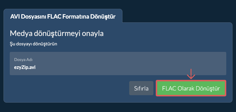 FLAC Olarak Dönüştür FLAC Olarak Dönüştür