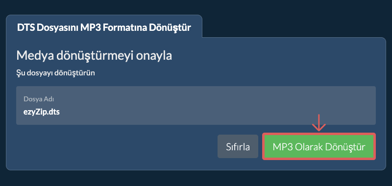 MP3 Olarak Dönüştür MP3 Olarak Dönüştür
