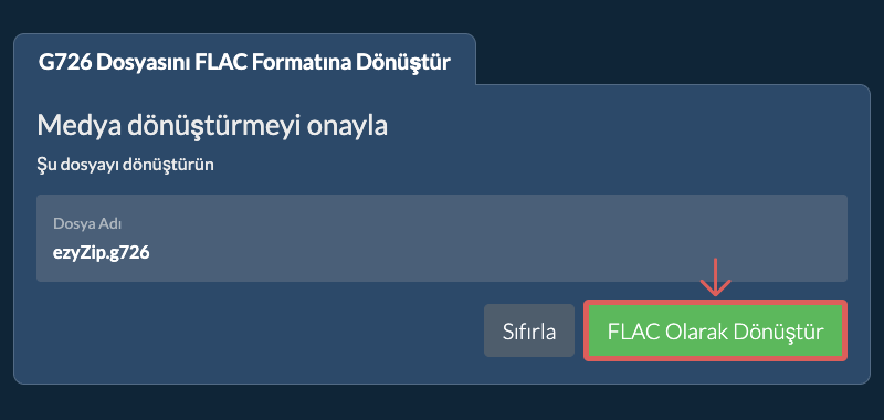 FLAC Olarak Dönüştür FLAC Olarak Dönüştür