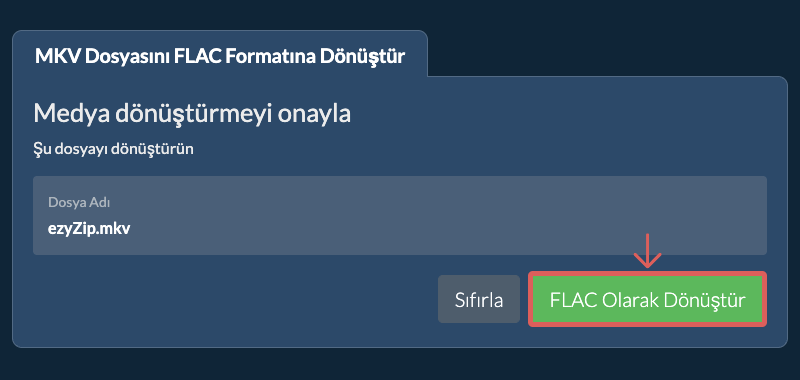 FLAC Olarak Dönüştür FLAC Olarak Dönüştür