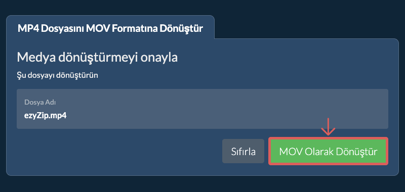MOV Olarak Dönüştür MOV Olarak Dönüştür