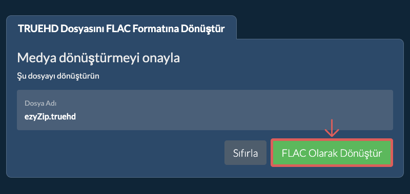 FLAC Olarak Dönüştür FLAC Olarak Dönüştür